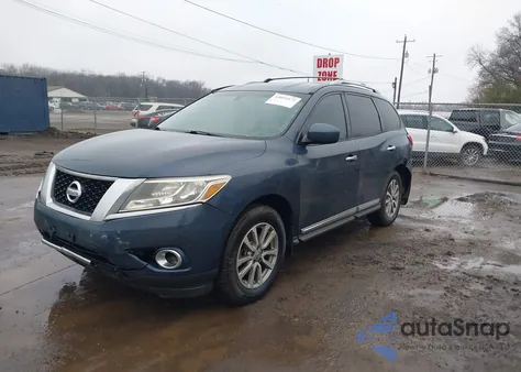 2013 Nissan Pathfinder Sl z USA, uszkodzony, nr VIN 5N1AR2MN2DC605097